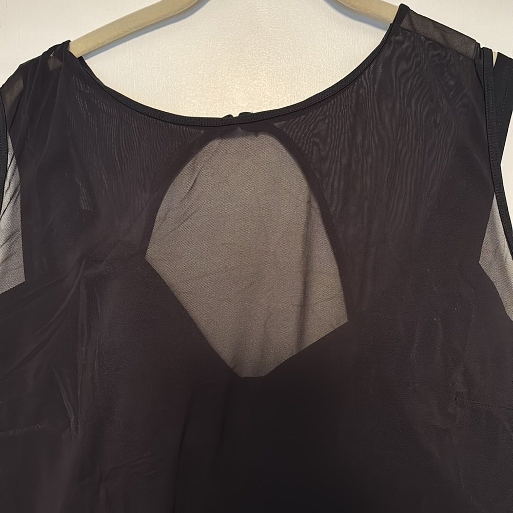 Torrid Underwire Short Mesh Overlay Swim Dress With Brief - Picture 3 of 8